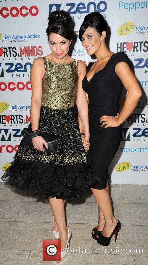 Alison King and Kym Marsh