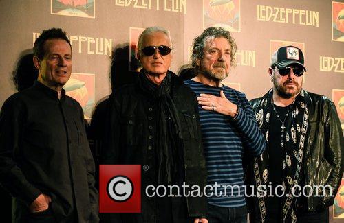 John Paul Jones, Jimmy Page, Robert Plant and Jason Bonham