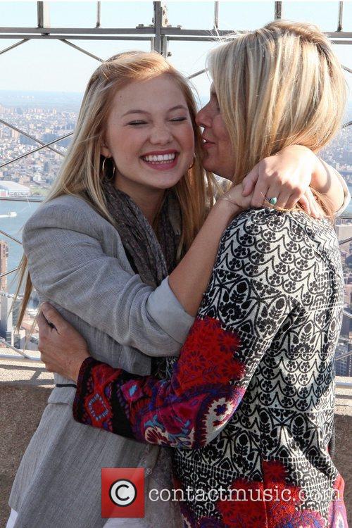 Olivia Holt and Kim Holt 1