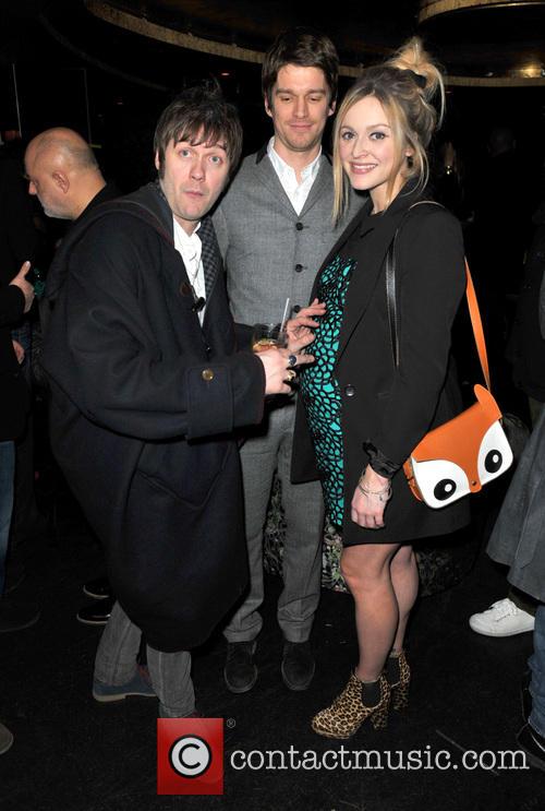 Tom Meighan, Jesse Wood and Fearne Cotton