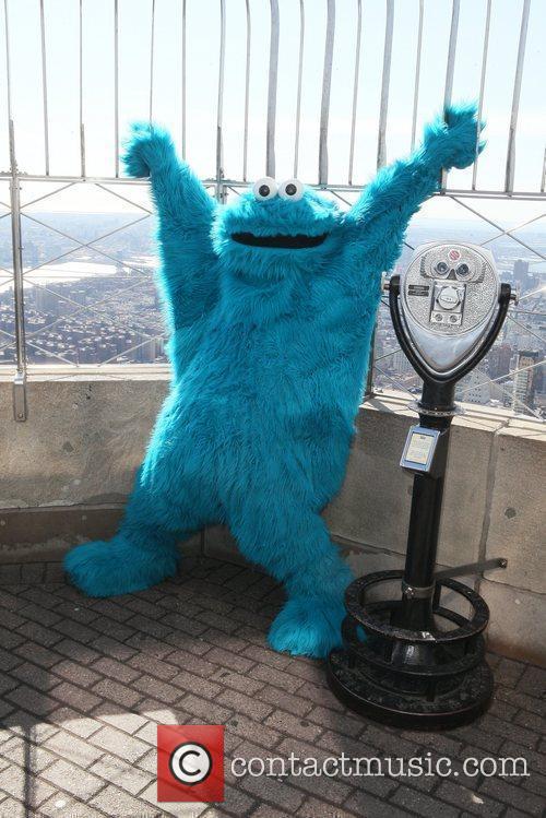Cookie Monster and Madison Square Garden