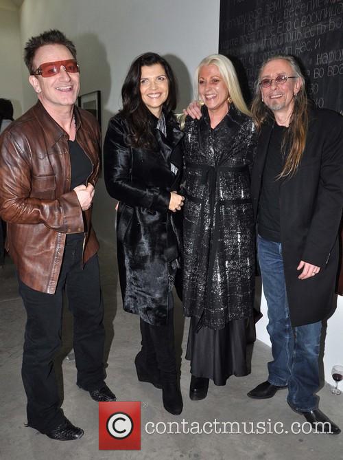 Bono, Ali, Sybille and Guggi