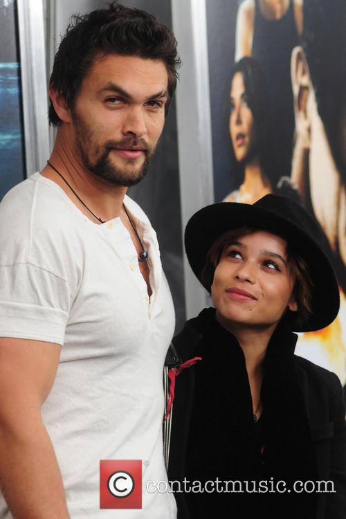 Zoe Kravitz and Jason Momoa 1