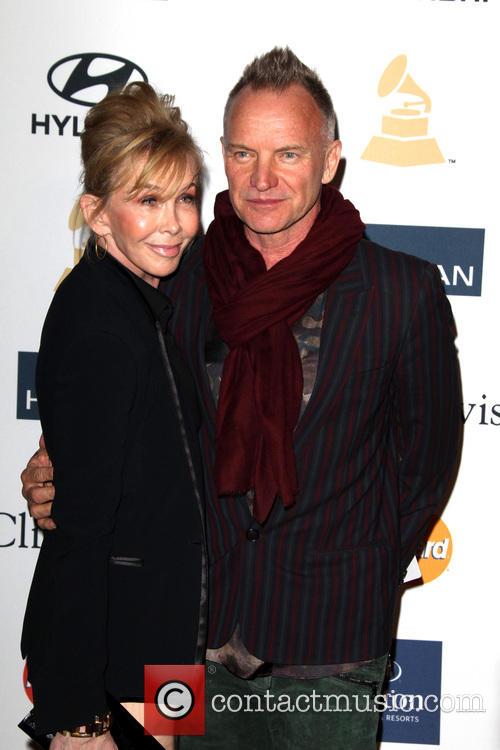 Trudie Styler and Sting