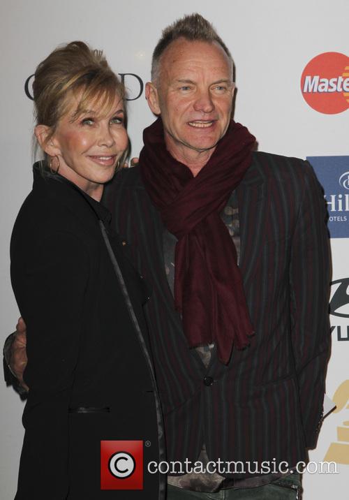 Trudy Styler and Sting