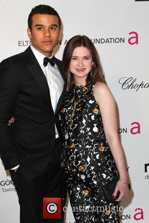 Jacob Artist and Bonnie Wright