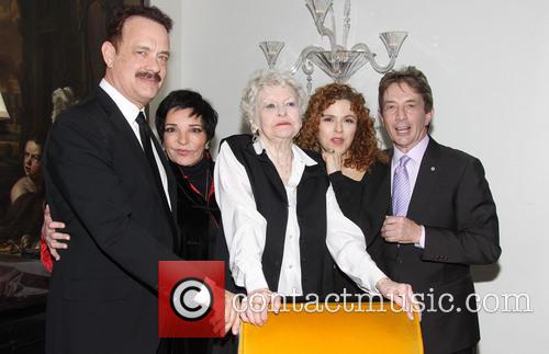 Tom Hanks, Liza Minnelli, Elaine Stritch, Bernadette Peters and Martin Short