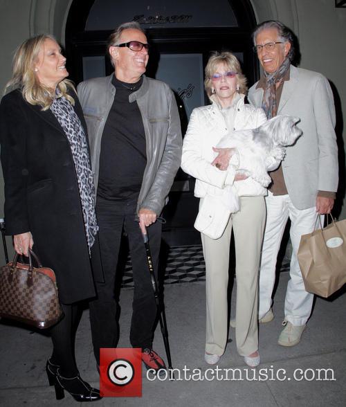 Peter Fonda, Jane Fonda and Richard Perry