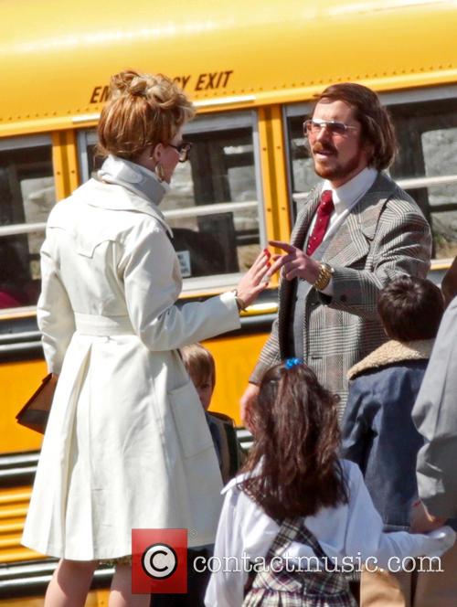 Jennifer Lawrence, Christian Bale and Amy Adams