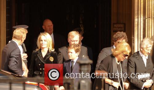 Margaret Thatcher, Sir Mark Thatcher, Sarah Jane Thatcher, Jonny Russell and Harry Russell 1