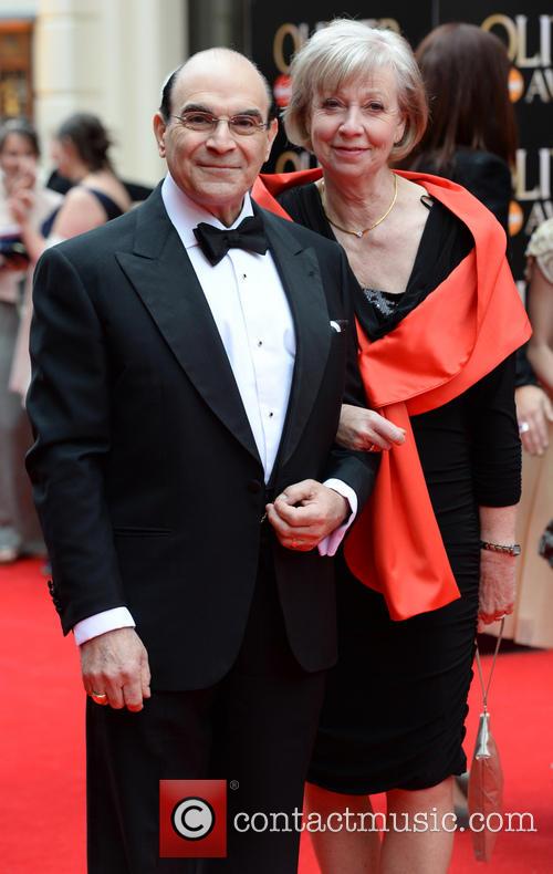David Suchet and Sheila Ferris