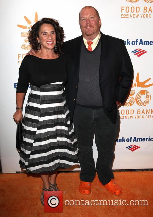 Susan Cahn and Mario Batali