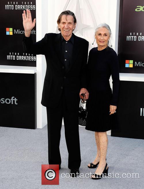 Leonard Nimoy and Susan Bay