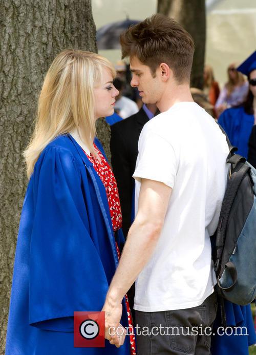 Emma Stone and Andrew Garfield