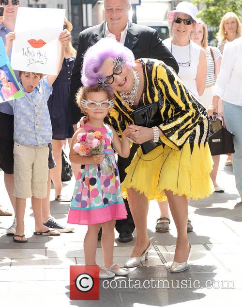 Dame Edna Everage and Barry Humphries