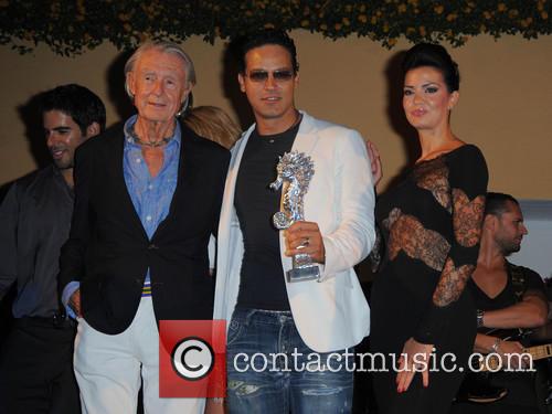 Joel Schumacher, Gabriel Garko and Laura Torrisi 1