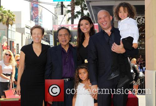 Delora Vincent, Irving Vincent, Paloma Jiménez, Hania Riley, Vin Diesel and And Son 1