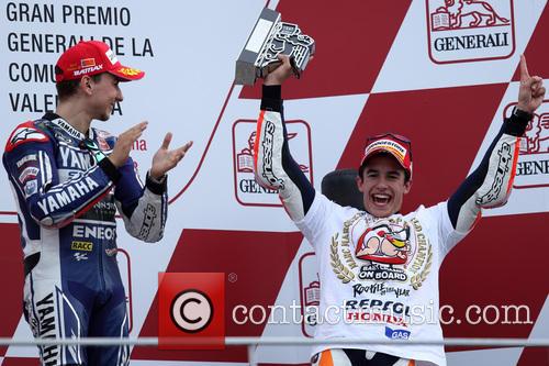 Valencia and Marc Marquez