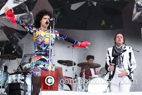 Régine Chassagne and Win Butler