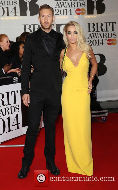 Rita Ora and Calvin Harris