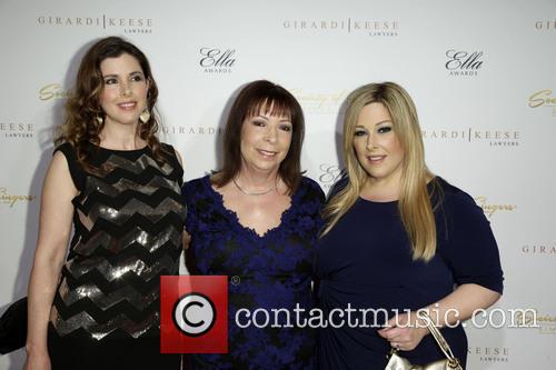 Wendy Wilson, Marilyn Rovell and Carnie Wilson