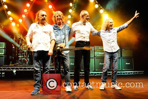 Status Quo, Francis Rossi, Rick Parfitt, Alan Lancaster and John Coghlan 1