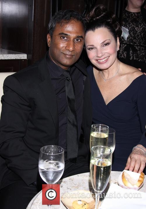 Shiva Ayyadurai and Fran Drescher 1