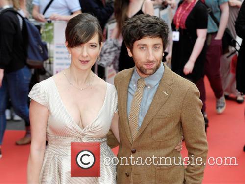 Simon Helberg and Jocelyn Towne