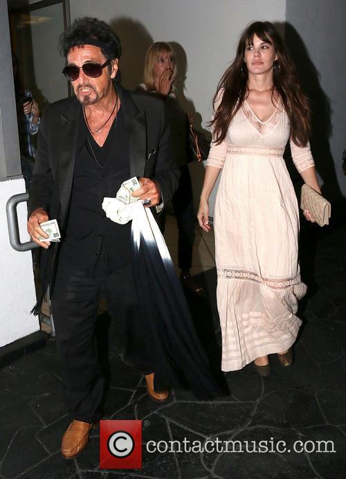 Al Pacino and Lucila Sola