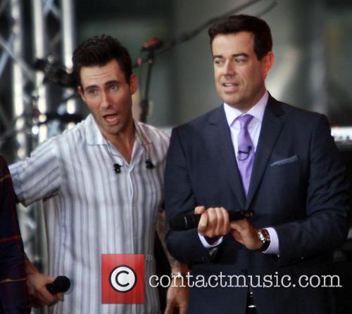 Carson Daly, Adam Levine and Maroon 5