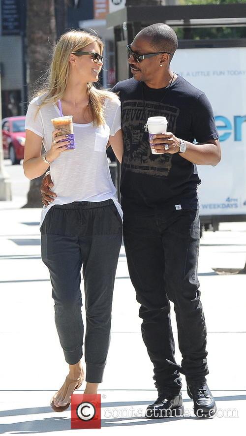 Paige Butcher and Eddie Murphy