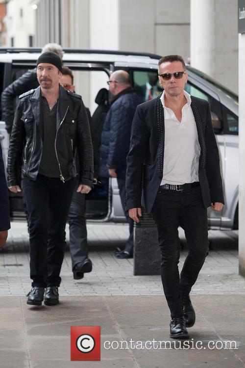 The Edge, Larry Mullen, Jr. and U2 1