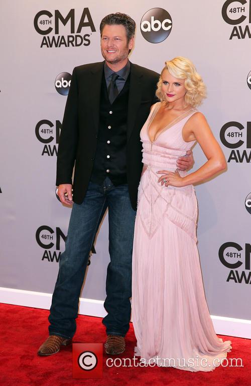 Blake Shelton and Miranda Lambert