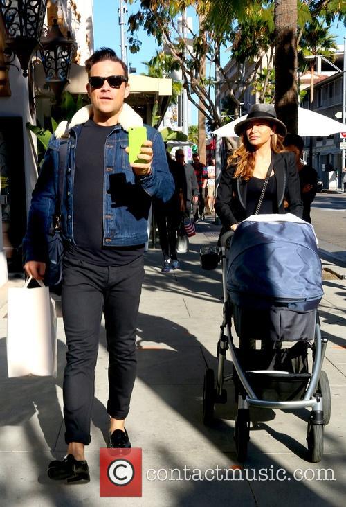 Robbie Williams and Ayda Field