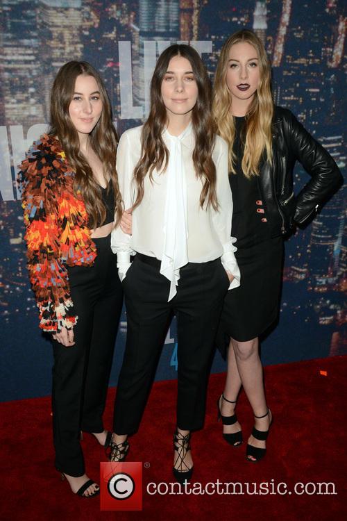 Haim at the SNL Anniversary special