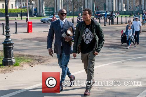 Chris Eubank and Sebastian Eubank