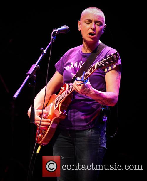 Sinead O'Connor performing live