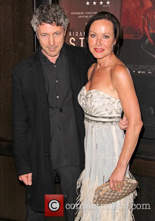 Aidan Gillen and Amanda Mealing 1