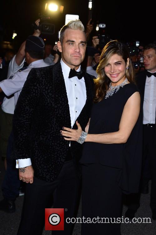 Robbie Williams and Ayda Field 1