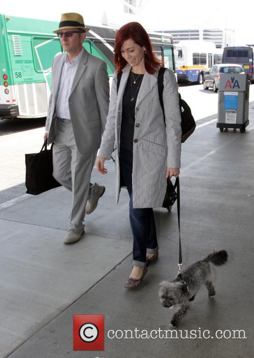 Michael Emerson and Carrie Preston