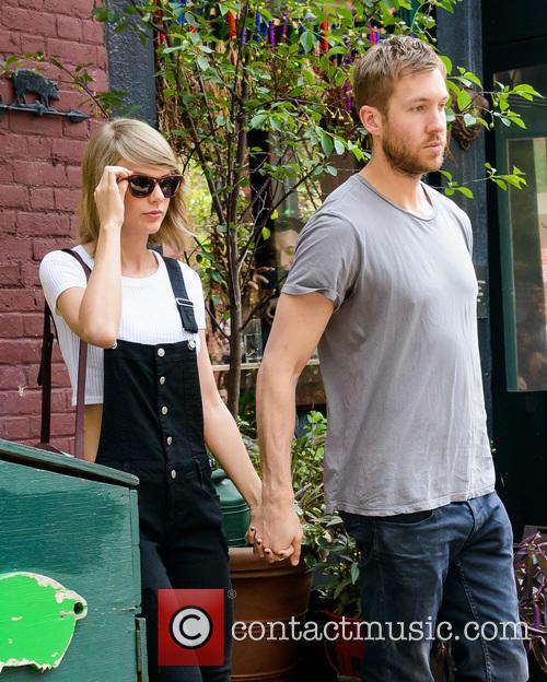 Taylor Swift and Calvin Harris