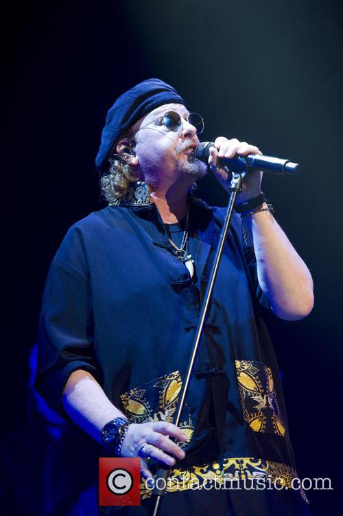 Toto performing live in 2015