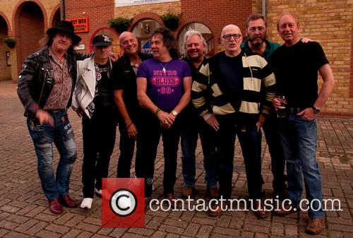 Iron Maiden, Barry Purkis(thunderstick), Tony Moore, Terry Rance, Bob Sawyer, Dennis Wilcock, Terry Wapram and Doug Sampson