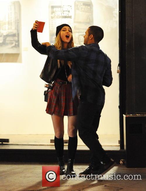 Melissa Benoist and Gabriel Chavarria 1