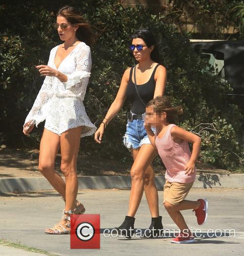 Kourtney Kardashian and Mason Dash Disick 1