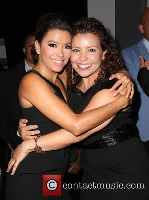 Eva Longoria and Justina Machado