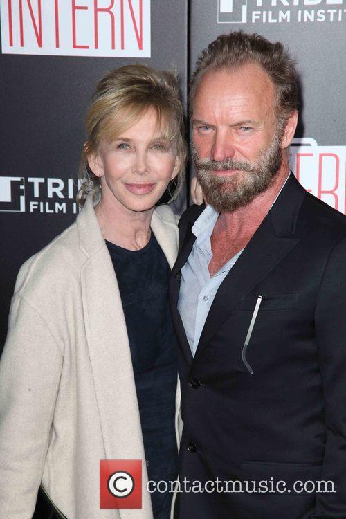 Trudie Styler, Sting and Gordon Sumner