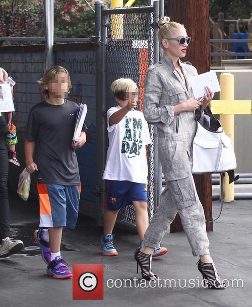 Gwen Stefani, Zuma Rossdale and Kingston Rossdale 1