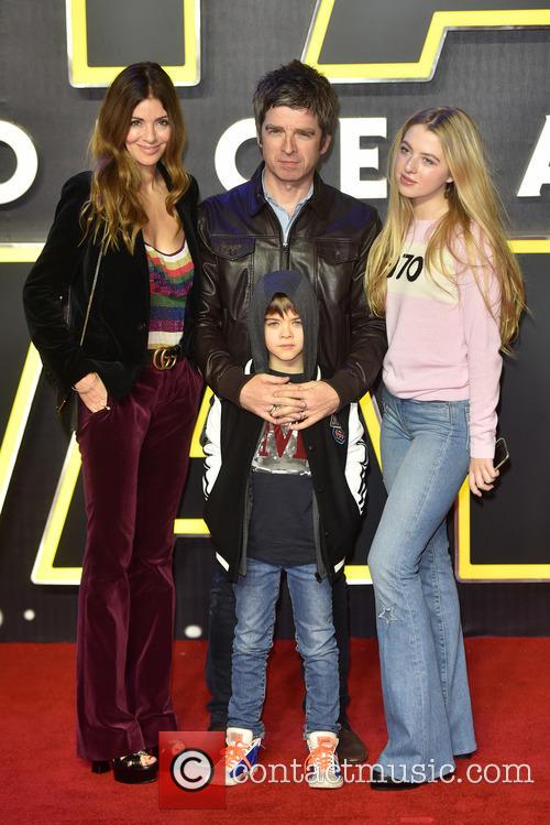 Sara Macdonald, Noel Gallagher, Anais Gallagher and Sonny Patrick Gallagher 1