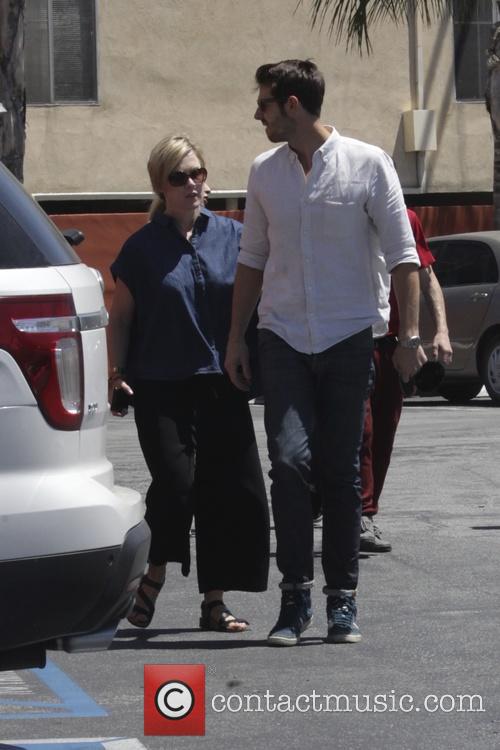 Jennie Garth and Dave Abrams